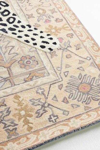 Hand Tufted Modern & Unique Animal Rugs 100% Wool, Soft and Durable Rugs for Your Living Room, Bedroom,Hall Or Any Room (Multi Colour A1, 12 X 15 Feet)