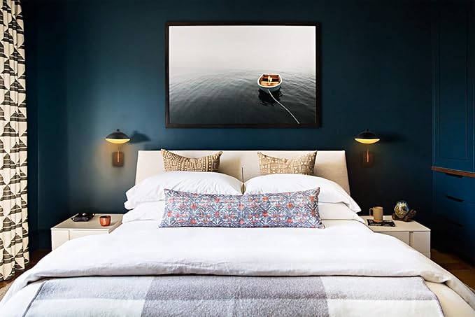 CLAXY Plug in Wall Sconce Swing Arm Wall Light Matte Black with USB Charge Port-Set of 2, Plug in or Hardwired Wall Mounted Lights for Bedroom Reading Room Living