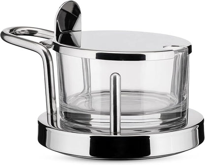 Alessi Parmesan Cheese Cellar, Silver Large
