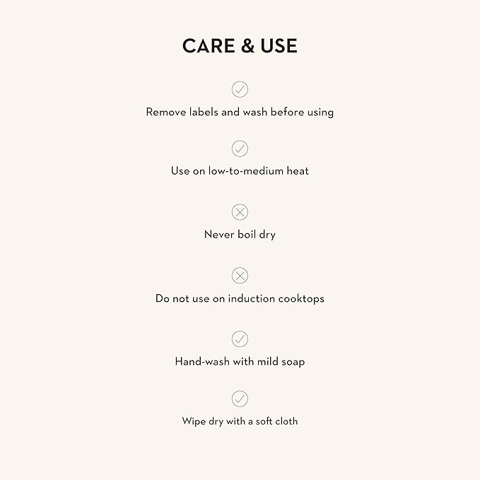 MACKENZIE-CHILDS Enamel Tea Kettle, Stylish Tea Kettle for Stovetop, Grey-and-White Sterling Check, 2 Quarts