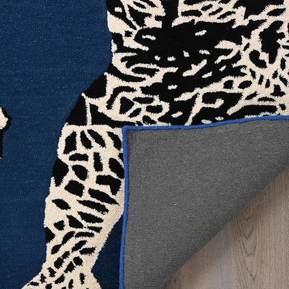 Hand Tufted Modern & Unique Animal Rugs 100% Wool, Soft and Durable Rugs for Your Living Room, Bedroom,Hall Or Any Room (Multi Colour TS1, 8 X 10 Feet)