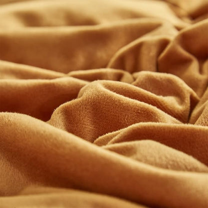 Pureant Pumpkin Comforter Set Twin Burnt Orange Velvet Bedding Comforters Women Girls Solid Terracotta Aesthetic Flannel Quilts Soft Warm Light Caramel Plush Blanket Sherpa Luxury Shaggy Cinnamon Bed