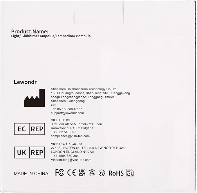 Lewondr Christmas Table Lamp, USB/Battery Powered Spiral Christmas Tree Desk Lamp with Star Topper, Decorative Christmas Tree Light with Red/Green Hanging Bells for Home Bedroom Xmas Party, Red/Green