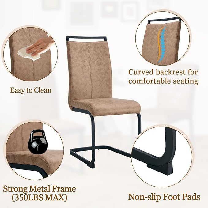 79" Dining Table Set for 10,Large Rectangular Dining Table Set for 10 with Cushioned Chairs,Modern Mid-Century Wood Dining Room Table Set for 10,Ideal for Dining & Gatherings (Walnut)