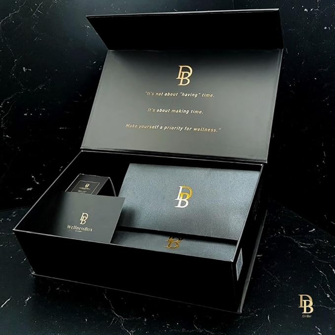 Wellness Box 12pc Self Care Spa Gift Basket for Women - Loving Gift Basket for Mothers Day, Birthday, Best Friend set, Womens Beauty Kit. Luxury Gifts with Scented_Candle, Jade Roller, Bath Bomb.