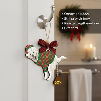 Funny Christmas Ornaments 2025, Dog Ornaments, Unique Hilarious Christmas Decorations, Funny Christmas Ornaments, White Elephant Gifts