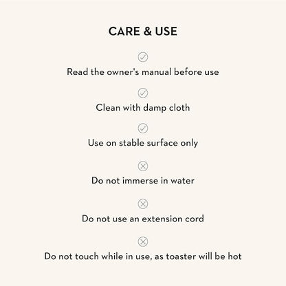 MACKENZIE-CHILDS 2-Slice Toaster, Decorative Toaster for Kitchen, Red-and-White Cherry Check