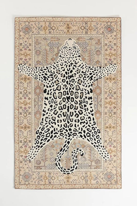 Hand Tufted Modern & Unique Animal Rugs 100% Wool, Soft and Durable Rugs for Your Living Room, Bedroom,Hall Or Any Room (Multi Colour A1, 8 X 10 Feet)