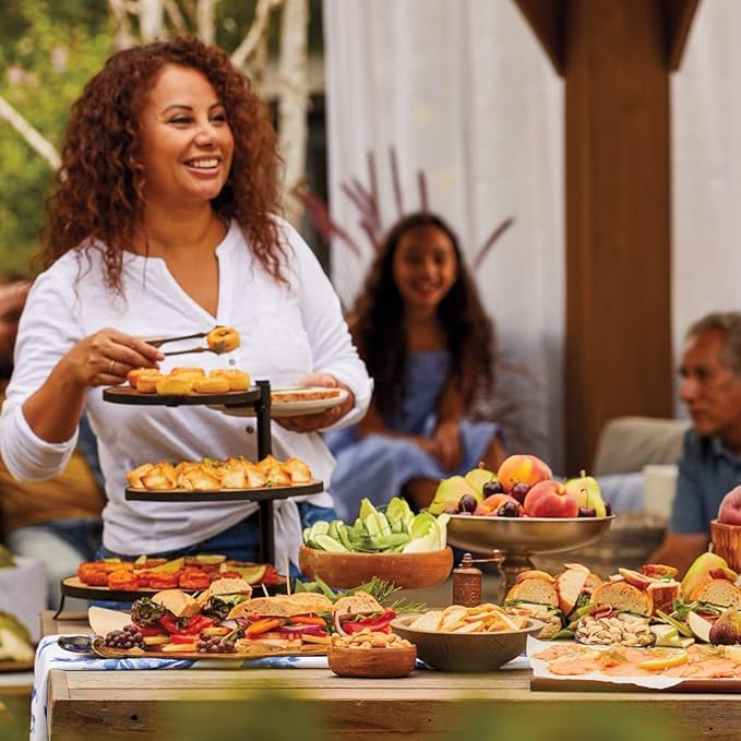 Harry & David Deluxe Meat & Cheese Gift Box, Gourmet Sausage, Assorted Cheeses, Crackers & Mixed Nuts, Charcuterie Board Gift Basket For Cheese Lovers, Meat And Cheese Gift Basket For All Occasions