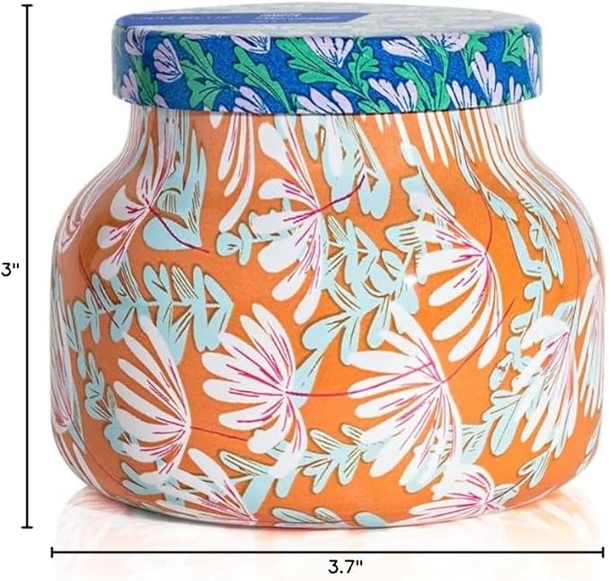 Capri Blue Scented Candles - Pattern Play Glass Jar Candles - Long Lasting Soy Wax Blend - Luxury Home Decor - Notes of Vanilla, Bergamot, & Sandalwood - Gifts for Women (Havana Vanilla, 8 oz)