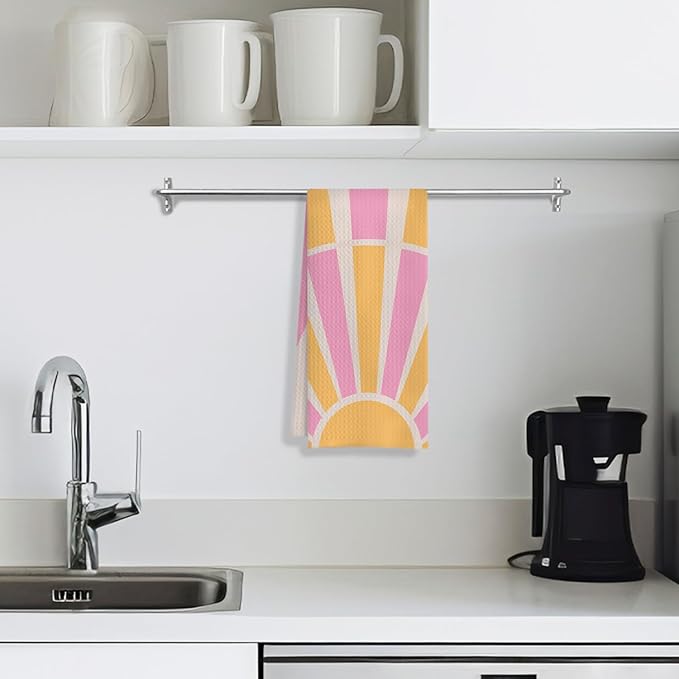 Boho Hand Towels for Kitchen Bathroom Farmhouse Boho Tea Dish Towels Tabletop Decor
