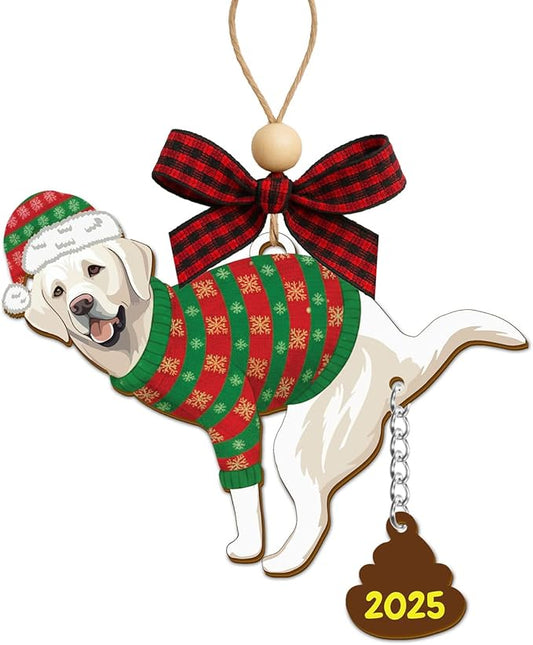Funny Christmas Ornaments 2025, Dog Ornaments, Unique Hilarious Christmas Decorations, Funny Christmas Ornaments, White Elephant Gifts