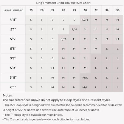 Ling's Moment Red Bridal Bouquet Cascading, Burgundy Wedding Bouquets for Bride, 13 Inch Bride Bouquets for Wedding Artificial Flowers Bouquets