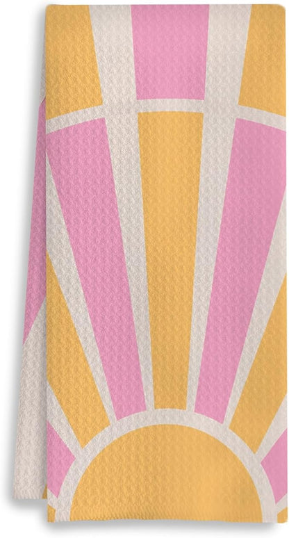 Boho Hand Towels for Kitchen Bathroom Farmhouse Boho Tea Dish Towels Tabletop Decor