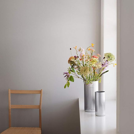 Georg Jensen Bernadotte Medium Stainless Steel Vase