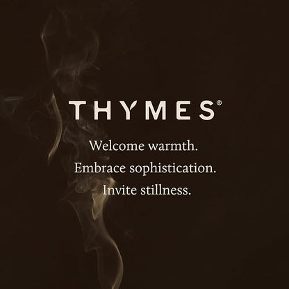 Thymes Noir Woods Scented Candles for Home Decor – Notes of Fresh Evergreen, Smoky Wood & Golden Amber – Luxury Home Fragrance Gifts for Women & Men – Burns Up to 40 Hrs (Boxed Votive Candle, 6.5 oz)
