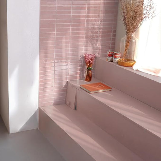 SMART TILES Peel and Stick Backsplash - 5 Sheets of 11.43" x 9" - 3D Adhesive Peel and Stick Tile Backsplash for Kitchen, Bathroom, Wall Tile