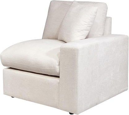 Convertible Sectional Sofa 8 Seat Modular L Shaped Couch, Beige