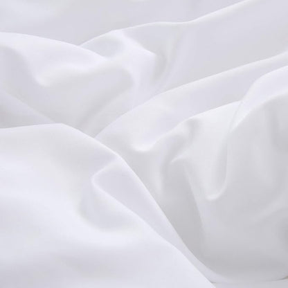 CLOTHKNOW White Twin/Twin XL Comforter Set 3Pcs White Bedding Comforter Sets Soft All Season Bed Comforter with 2 x Pillow Cases