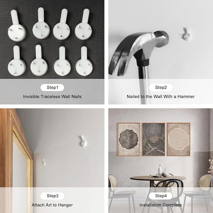 HOURIA Neutral Brown Tree Rings Framed Canvas Wall Art Set,Modern Beige Tan Wood Stump Wall Decor,Vintage Abstract Tree Spiral Art Print,Nature Black Artwork for Living Room,Bedroom,Office- 24"x36"x3