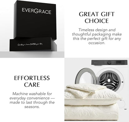 EVERGRACE Luxury Pearl Velvet Quilt Set King Size 3 Pieces, Soft Paisley-Stitch Velvet Comforter Set with Pillow Shams, Lightweight Bedspread Coverlet Bedding Set, Ivory White