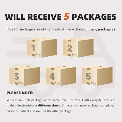 SoarFlash Chenille Sectional Sofa, Comfy L Shaped Modular Coush Sofa with Ottoman, Modern 3 Seat Couch Deep Seat Sofa Set for Living Room,White