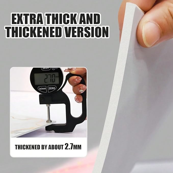 10pcs Marble Peel and Stick Backsplash Waterproof Washroom Wall Panels, Peel and Stick Tile, PVC Foam Wall Panels for Kitchen,Bathroom,Living Room,Pink Wallpaper(Not Real Tile,11.8" x 11.8")