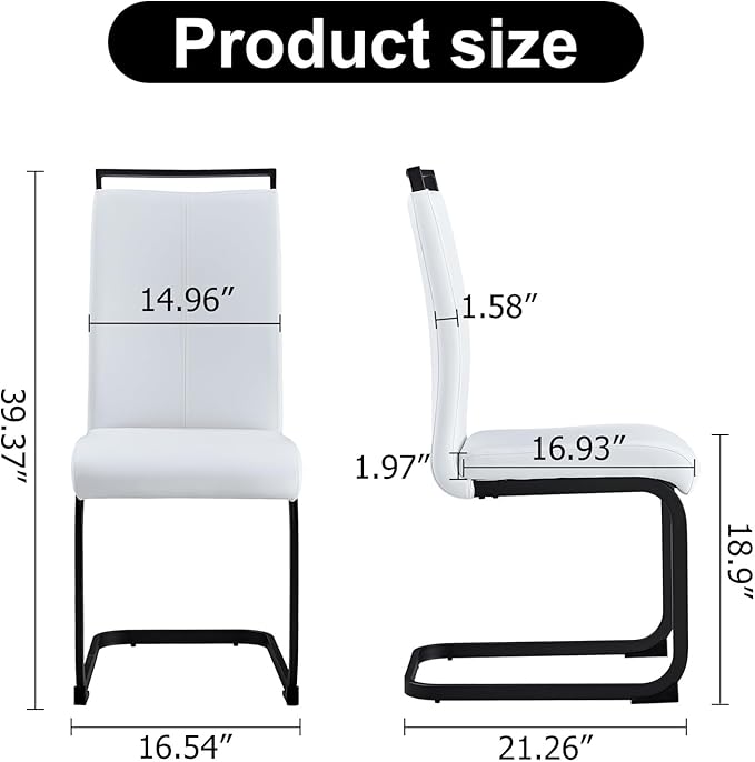 Glass Dining Table Set for 6, 71" Dining Table Set for 6, Dining Room Table Set for 6, Glass Tabletop and MDF Base