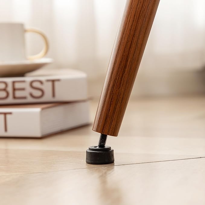 Dining Room Chairs Set of 2,Mid Century Modern Kitchen Chairs,Upholstered Faux Leather Chairs,Metal Legs Wooden Desk Chairs,Armless and No Wheels for Kitchen Dining Living Room,Black