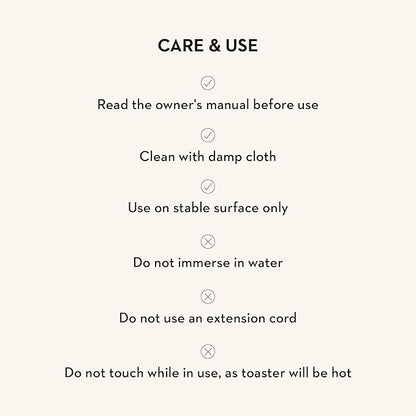 MACKENZIE-CHILDS 2-Slice Toaster, Decorative Toaster for Kitchen, Gray-and-White Sterling Check