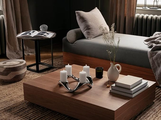 Georg Jensen Cobra 4 Pillar Candle Holder