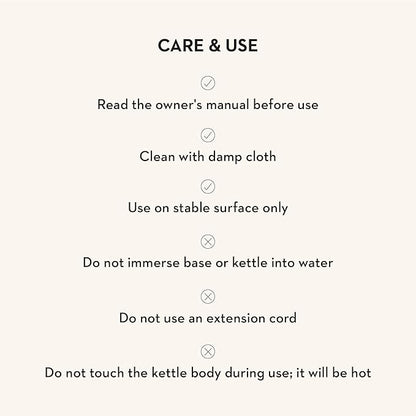 MACKENZIE-CHILDS Electric Kettle, Stainless-Steel Appliances Kettle, Brown-and-White Mocha Check