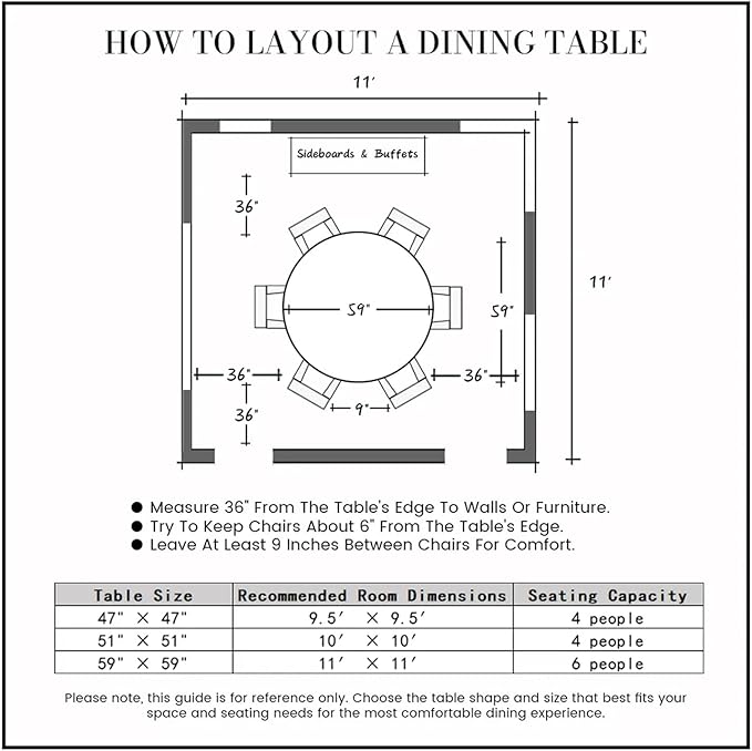 POVISON 47" Round Dining Table for 4, Modern Dining Table,Pandora Sintered Stone Dining Tabletop with Bronze Carbon Steel Pedestal for Dining Room (Dining Room Table Only)
