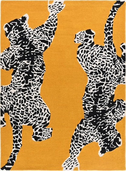 Hand Tufted Modern & Unique Animal Rugs 100% Wool, Soft and Durable Rugs for Your Living Room, Bedroom,Hall Or Any Room (Multi Colour E1, 7 X 10 Feet)