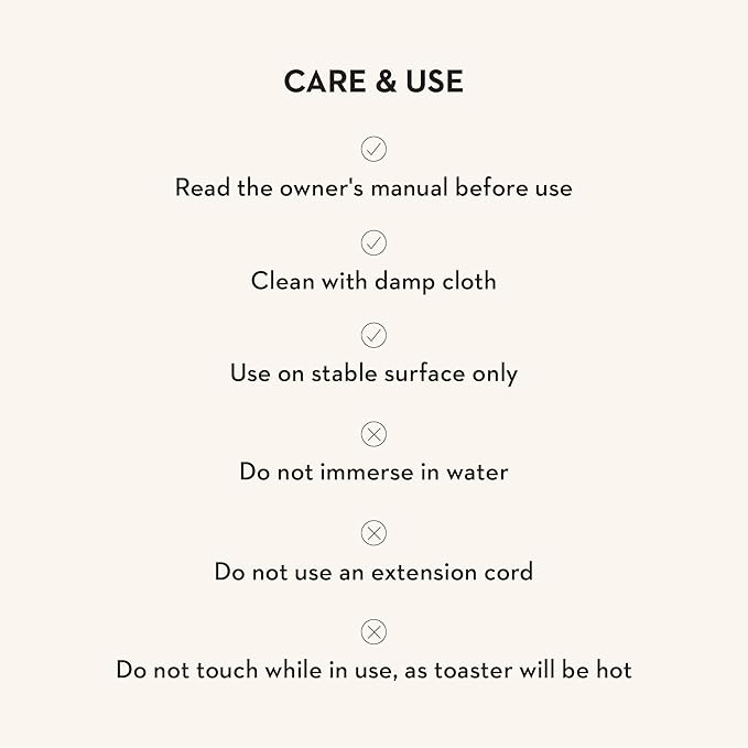 MACKENZIE-CHILDS 2-Slice Toaster, Decorative Toaster for Kitchen, Pink-and-White Rosy Check