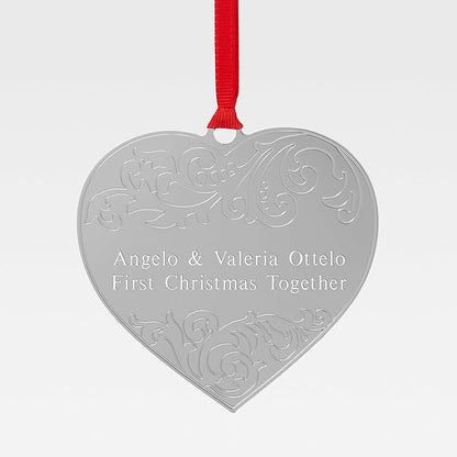 Things Remembered Personalized Embellished Heart Ornament (Free Customization)