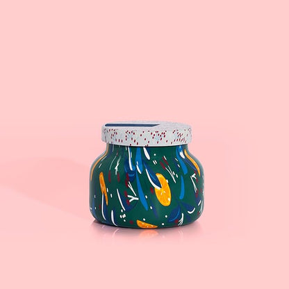 Capri Blue Volcano Candle - Pattern Play Holiday Candle - Petite Glass Jar Candle - Scented Candles with Notes of Tropical Fruits & Sugared Citrus - Decorative Gift (8 oz)