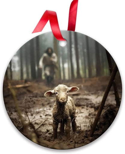 Christian Christmas Ornaments for Catholic Women, for Christians, Religious Christmas Tree Decorations, Baptism Gifts, Birthday Gifts, 2025 Christmas Ornament Collection B-137