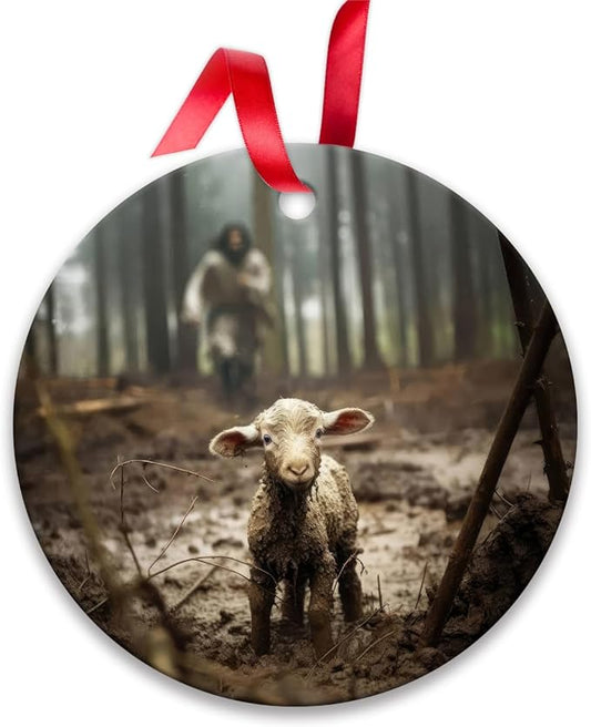 Christian Christmas Ornaments for Catholic Women, for Christians, Religious Christmas Tree Decorations, Baptism Gifts, Birthday Gifts, 2025 Christmas Ornament Collection B-137