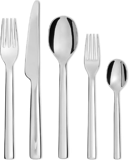 Alessi | Ovale REB09S5 - Design Cutlery Set, 5 Pieces, Stainless Steel