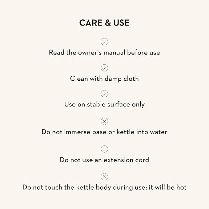 MACKENZIE-CHILDS Electric Kettle, Stainless-Steel Appliances Kettle, Blue-and-White Royal Check