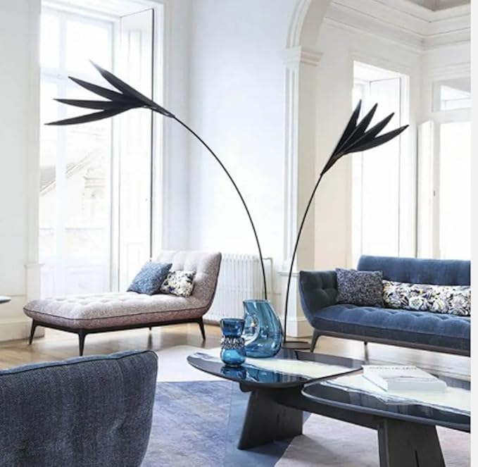 Liara Tropical Bird of Paradise LED Floor Lamp | 3500K Warm White Light | Sturdy Metal Base