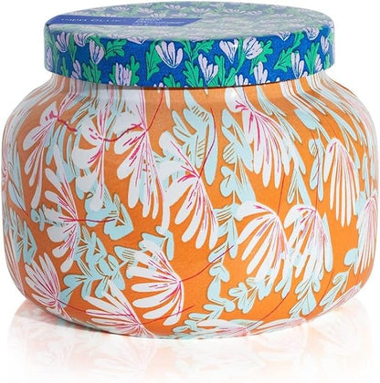 Capri Blue Scented Candles - Pattern Play Glass Jar Candles - Long Lasting Soy Wax Blend - Luxury Home Decor - Notes of Vanilla, Bergamot, & Sandalwood - Gifts for Women (Havana Vanilla, 19 oz)