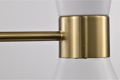 Mariet 25 Inch Modern Geometric Chandelier 5 Light