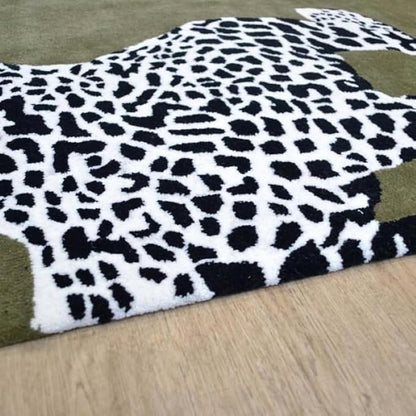Hand Tufted Modern & Unique Animal Rugs 100% Wool, Soft and Durable Rugs for Your Living Room, Bedroom,Hall Or Any Room (Multi Colour T1, 12 X 15 Feet)