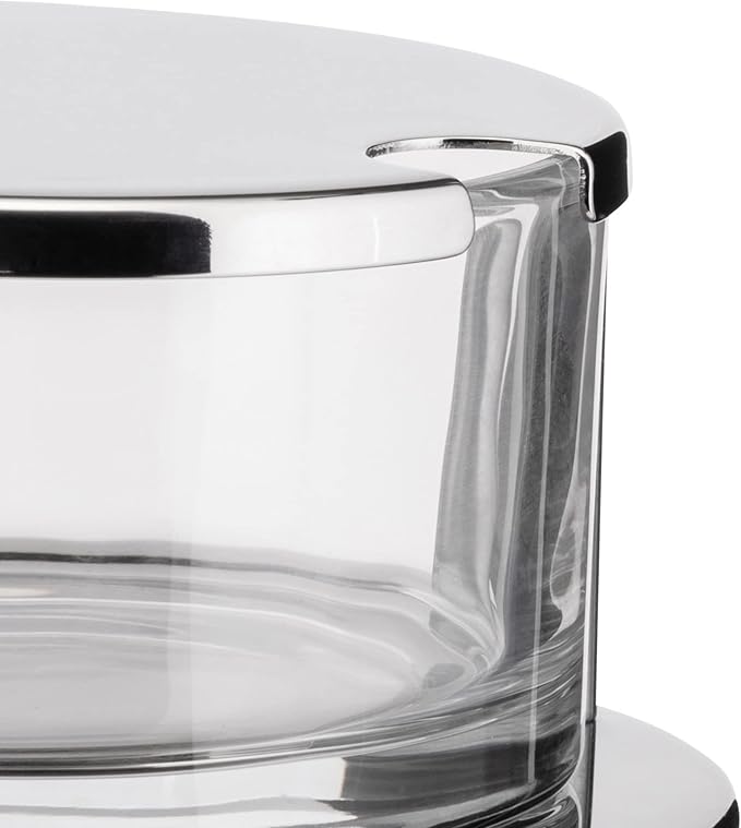 Alessi Parmesan Cheese Cellar, Silver Large