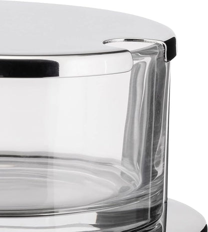 Alessi Parmesan Cheese Cellar, Silver Large