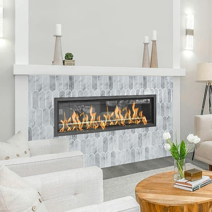 Art3d 12 x 12 Inch Heavy-Duty Peel and Stick Backsplash, Self-adhesive Wall Tiles for Kitchen Bathroom Decor, 10-Pack Gray Marble