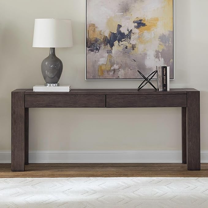 Liberty Furniture Cascade Falls Accent Console Table - Satin Espresso