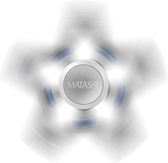 Matashi Hanging Christmas Tree Star Ornament with Matashi Crystals, Christmas Decorations for Holiday Wedding Party Decoration, Tree OrnamentsShiny, Chrome Plated Metal Finish, Ribbons Included